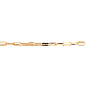 GOLD MEN'S SMALL OVAL LINK CHAIN - LARGE