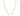 GOLD CROSSED LINK CHAIN