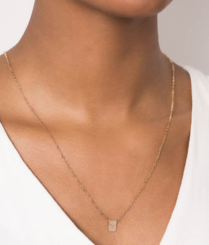 GOLD HOLY SPIRIT SCAPULAR NECKLACE
