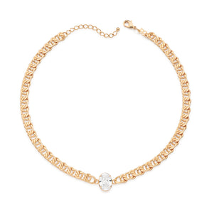 GOLD WINTER WONDERLAND CHOKER