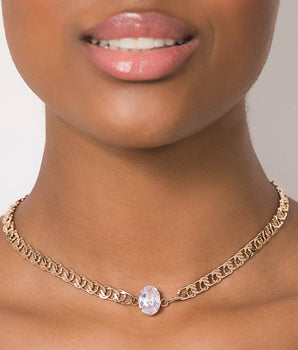 GOLD WINTER WONDERLAND CHOKER