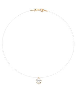 GOLD PLATED CHAIN WITH ZIRCONIA