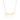 GRATITUDE NECKLACE WITH GOL PLATED BUTTERFLY