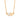 GOLD MOTHERLY LOVE INITIAL NECKLACE