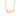 GOLD MOTHERLY LOVE INITIAL NECKLACE