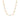 GOLD PLATED SHELL NECKLACE WITH CRYSTALS