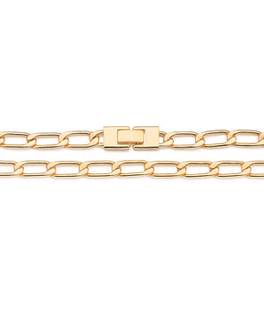 MEN’S GOLD GROSMET CHAIN NECKLACE