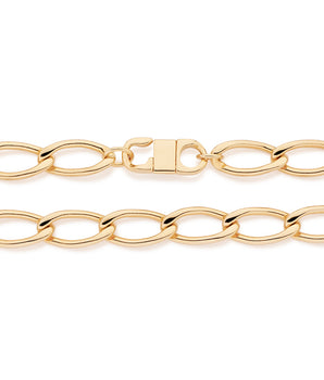 GOLD GROUMET LINK CHAIN