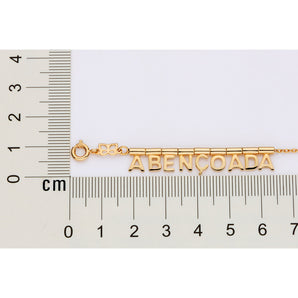 GOLD ABENÇOADA BLESSED NECKLACE