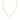 OLD PLATED HEART SHAPED NECKLACE WITH ZIRCONIAS