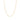 GOLD FLAT OVAL LINK CHAIN - 16IN
