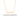 GOLD CUSTOMIZABLE PLAQUE NECKLACE