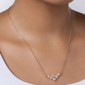 GOLD GARDEN OF TIME NECKLACE