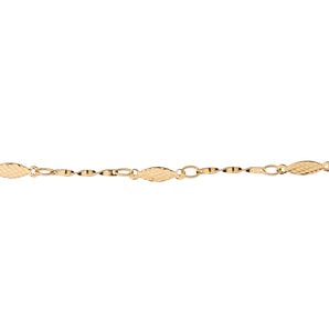 GOLD INTERTWINED PATH NECKLACE