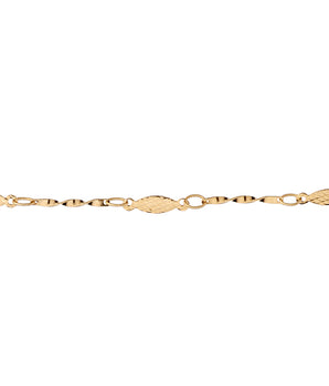 GOLD INTERTWINED PATH NECKLACE