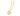 GOLD MODERN POINT OF LIGHT NECKLACE