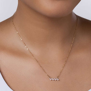 GOLD TIMELINE NECKLACE