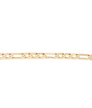 GOLD FLAT OVAL LINK CHAIN - 20IN