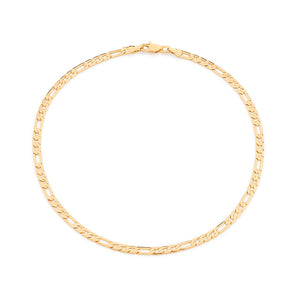 GOLD HAMMERED LINK CHOKER