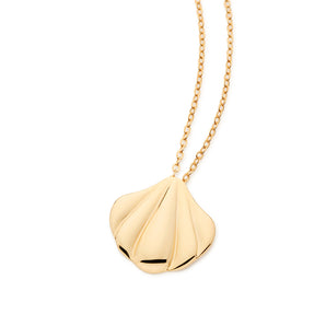 GOLD ISOLA SEASHELL NECKLACE