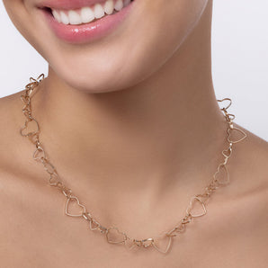 GOLD ENDLESS LOVE NECKLACE