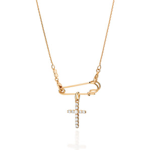 GOLD PROTECTIVE LOVE NECKLACE