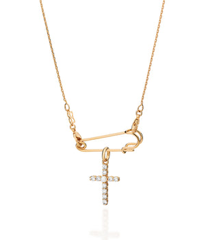 GOLD PROTECTIVE LOVE NECKLACE