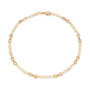 GOLD INFINITE BOND NECKLACE