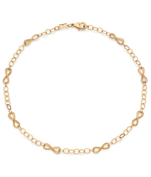 GOLD INFINITE BOND NECKLACE
