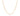 GOLD LINKED BY LOVE HEART CHARM NECKLACE