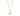 GOLD MODERN POINT OF LIGHT NECKLACE