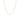 GOLD DAINTY POINT OF LIGHT CHOKER