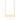 GOLD BRASIL SCRIPT NECKLACE