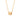GOLD MEN'S CYLINDRICAL NECKLACE