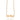 GOLD MEN'S BEM-BLACK NECKLACE
