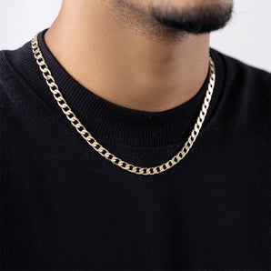 GOLD MEN'S STRENGTH NECKLACE