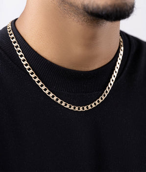 GOLD MEN'S STRENGTH NECKLACE