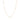GOLD INFINITY PADLOCK CHOKER
