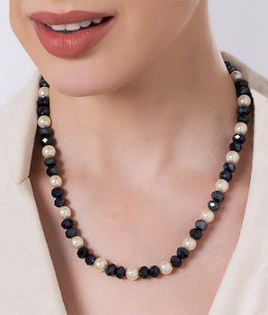 GOLD AMORE AZURE NECKLACE