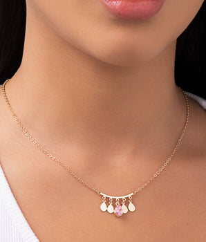 GOLD GOLDEN PRAIRIE DROPS NECKLACE