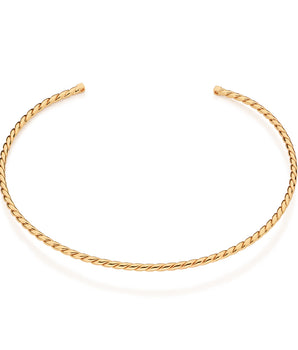 GOLD GOLDEN LASSO CHOKER