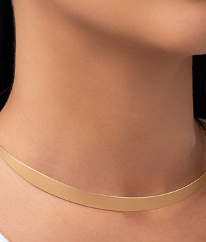 GOLD RODEO TIE NECKLACE