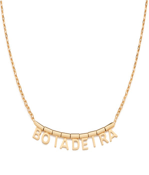GOLD BOIADEIRA PRIDE NECKLACE