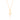 GOLD PLATED CROSS PENDANT
