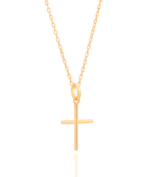 GOLD PLATED CROSS PENDANT