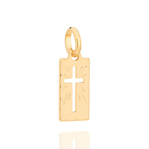 GOLD CROSS PENDANT