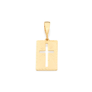 GOLD CROSS PENDANT