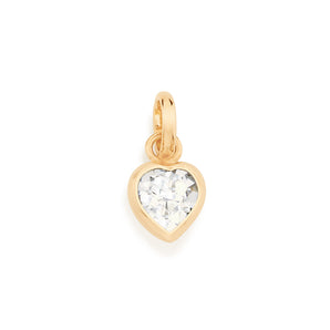 HEART SOLITAIRE PENDANT WITH ZIRCONIA