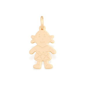 GOLD PENDANT GIRL