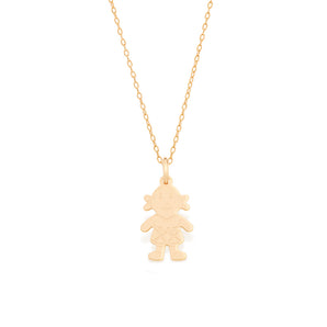 GOLD PENDANT GIRL